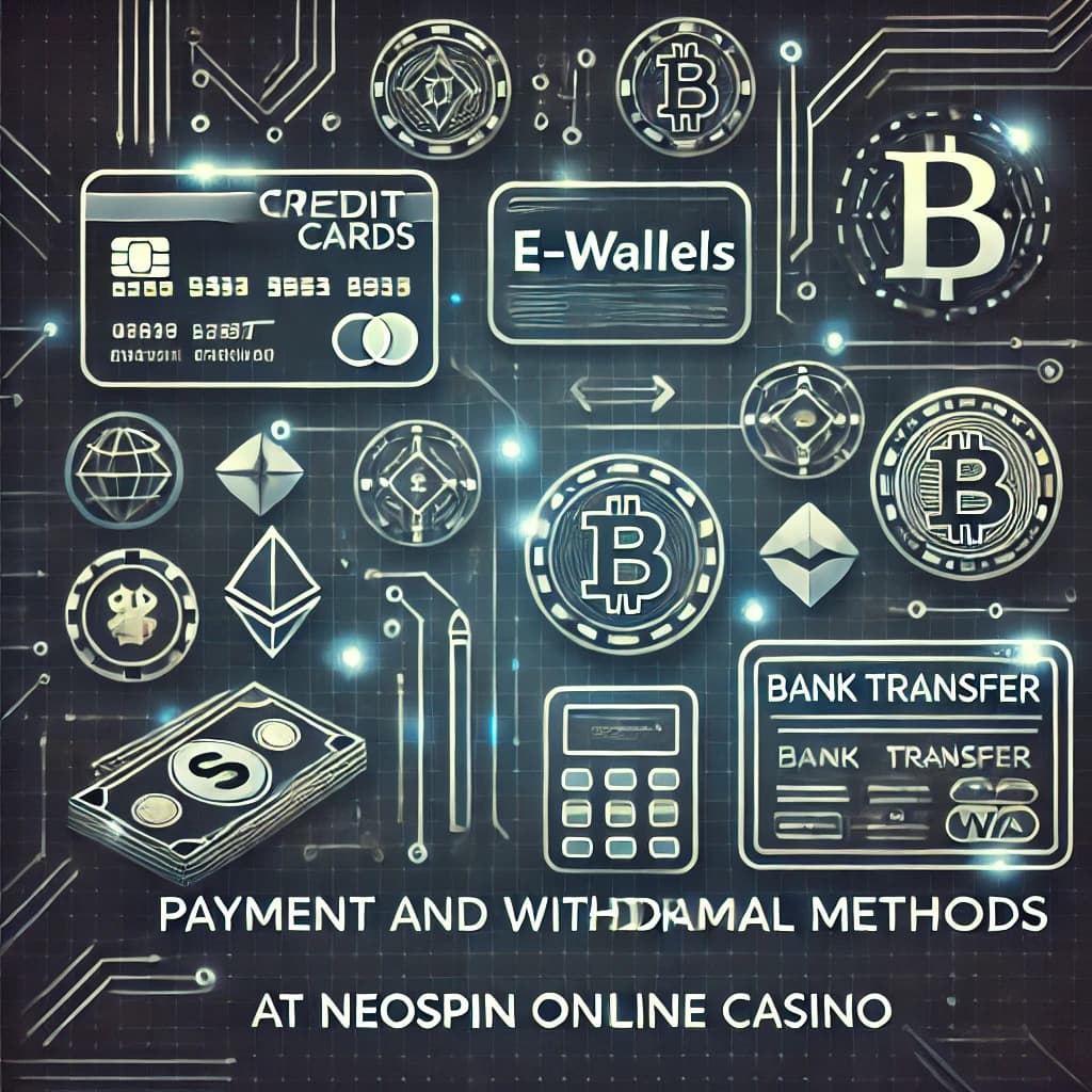 Payment and Withdrawal Methods at Neospin Online Casino